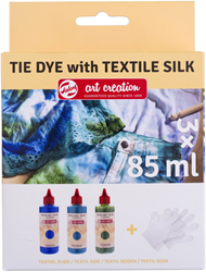 Talens Tie Dye set textielverf blauw groen turquoise 3x85 ml