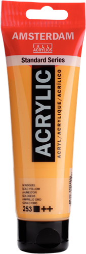 Royal Talens Talens Amsterdam acrylverf 120 ml 253 - Goudgeel