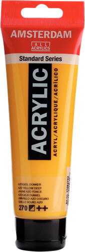 Royal Talens Talens Amsterdam acrylverf 120 ml 270 - Azogeel Donker