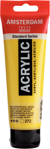 Royal Talens Talens Amsterdam acrylverf 120 ml 272 - Transparantgeel Middel