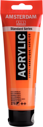 Royal Talens Talens Amsterdam acrylverf 120 ml 276 - Azo-Oranje