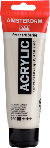 Royal Talens Talens Amsterdam acrylverf 120 ml 290 - Titaanbuff Donker
