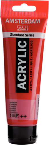 Royal Talens Talens Amsterdam acrylverf 120 ml 318 - Karmijn