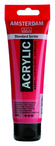 Royal Talens Talens Amsterdam acrylverf 120 ml 348 - Permanentrood Purper