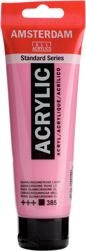 Royal Talens Talens Amsterdam acrylverf 120 ml 385 - Quinacridoneroze