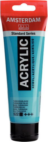 Royal Talens Talens Amsterdam acrylverf 120 ml 522 - Turkooisblauw
