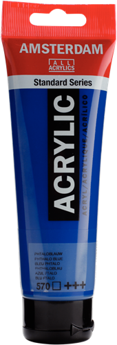 Royal Talens Talens Amsterdam acrylverf 120 ml 570 - Phtaloblauw
