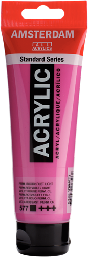 Royal Talens Talens Amsterdam acrylverf 120 ml 577 - Permanentroodviolet Licht
