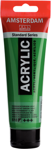 Royal Talens Talens Amsterdam acrylverf 120 ml 618 - Permanentgroen Licht