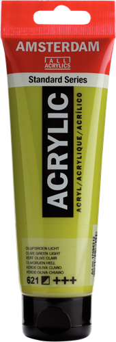 Royal Talens Talens Amsterdam acrylverf 120 ml 621 - Olijfgroen Licht