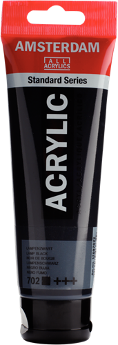 Royal Talens Talens Amsterdam acrylverf 120 ml 702 - Lampenzwart
