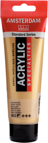 Royal Talens Talens Amsterdam acrylverf 120 ml 802 - Lichtgoud