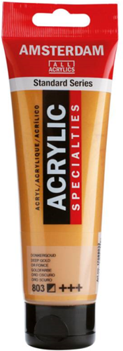 Royal Talens Talens Amsterdam acrylverf 120 ml 803 - Donkergoud