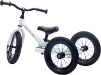 Trybike loopfiets 2 in 1 Steel - wit - loopfiets voor kinderen-2
