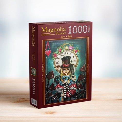Magnolia puzzel Tea Time met Alice - 1000 stukjes legpuzzel-2