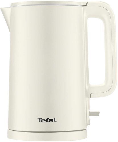 Tefal waterkoker 1,5L dubbelwandig veilig wit - Thermo Protect