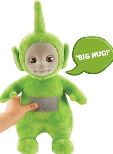 Teletubbies knuffel Dipsy pratend pluche speelgoed pop groen-2