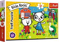 Trefl puzzel The Adventures of Kitty Feline - 30 stukjes kinderpuzzel-2