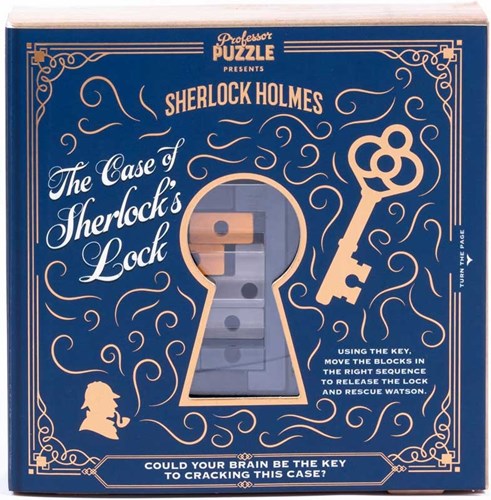 Blokpuzzel Sherlock's Lock - Kartonnen puzzel voor kinderen en volwassenen
