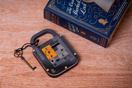 Blokpuzzel Sherlock's Lock - Kartonnen puzzel voor kinderen en volwassenen-3