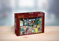 Magnolia legpuzzel The Travel Memories - 1000 stukjes puzzel plezier-2