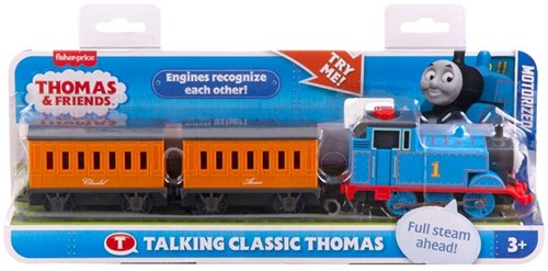 Mattel speelgoed trein Thomas de Trein klassiek pratend interactief