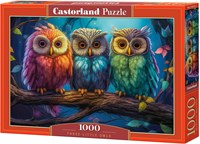 Castorland puzzel uil - 1000 stukjes kleurrijk karton speelgoed-2