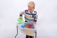 TickiT gekleurde maatbekers set - doorschijnend speelgoed - 6 stuks-2