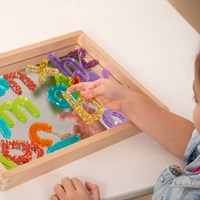 TickiT houten spiegelbakje educatief speelgoed met spiegel-3