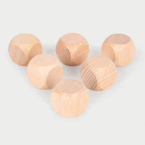 TickiT houten blokken educatief speelgoed 40mm natuurlijk-3