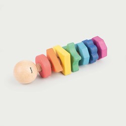 TickiT houten speelgoed Rainbow Wooden Shape Twister educatief