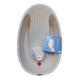Tigex babybadje mini ergonomisch grijs 0-12 maanden antislip