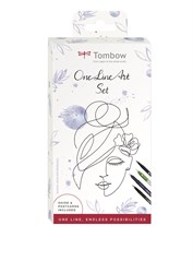 Tombow Brushpen Set One Line Art – Creatief Tekenen en Kleuraccenten