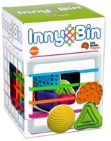 Tomy sensorisch speelgoed kubus - Fat Brain InnyBin vormen kubus