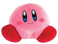 Tomy Kirby Mega Knuffel Pluche - Super Mario - 32cm - Extra Zacht
