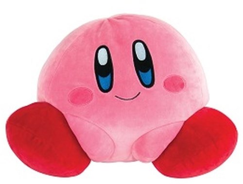 Tomy Kirby Mega Knuffel Pluche - Super Mario - 32cm - Extra Zacht
