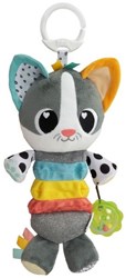 Lamaze knuffel Millie de Kat - educatief babyspeelgoed grijs