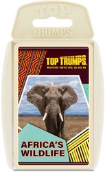 Winning Moves kaartspel Top Trumps African Wildlife educatief spel