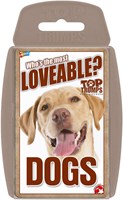 Winning Moves kaartspel honden Top Trumps educatief spel Engels