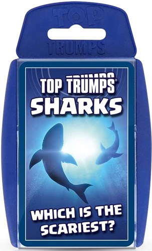 Winning Moves kaartspel Top Trumps haaien educatief spel