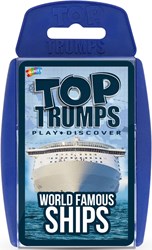 Winning Moves kaartspel Top Trumps World Famous Ships educatief