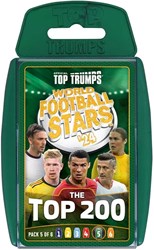 Winning Moves kaartspel voetbal Top Trumps World Football Stars 200