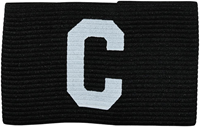 Precision aanvoerdersband sport junior zwart - Big C armband