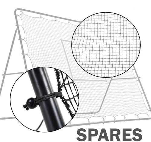Precision rebounder net Pro Jumbo - reserveonderdeel zwart