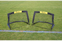 Precision voetbaldoel set - opvouwbaar mini sportdoel 4.5' x 3.5'