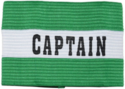 Precision aanvoerdersband junior groen - sport armband captain