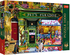 Trefl legpuzzel 1000 stukjes Premium Plus Tea Time Pet's Paradise FSC