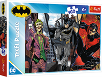 Trefl Batman puzzel 160 stukjes - kleurrijke legpuzzel voor kinderen