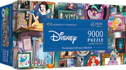 Puzzel Disney legpuzzel 9000 stukjes karton multicolor