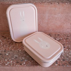 Trixie lunchbox groot - RVS brooddoos voor kinderen Mrs. Rabbit